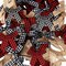 WILLBOND 60 Pieces Small Christmas Buffalo Plaid Bows Black Red White Mini Burlap Gingham Craft Ribbon Bow Flowers Appliques for Sewing Xmas Tree Home Decoration Gift DIY Making